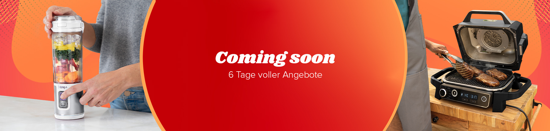 Angebote und Rabatte auf ausgewählten Ninja Produkten.